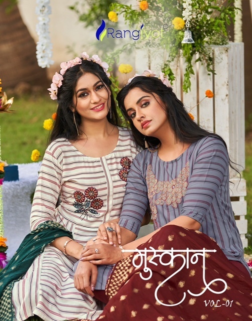 RANGJYOT-MUSKAN-VOL-1-KURTI-BOTTOM-WITH-DUPATTA-LATEST-CATALOGUE-1