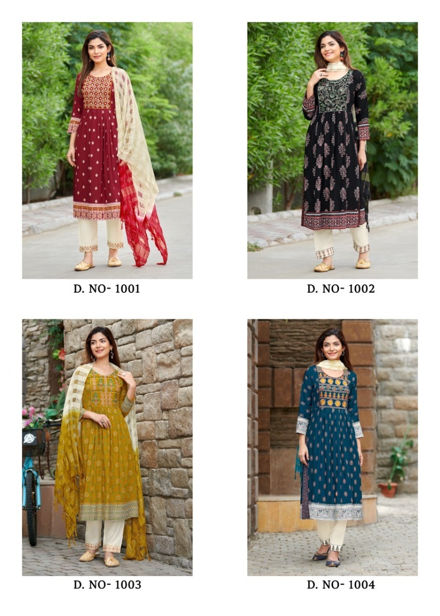RANGJYOT-PIZZERIA-KURTI-PANT-WITH-DUPATTA-AT-SURAT-SUPPLIER-4