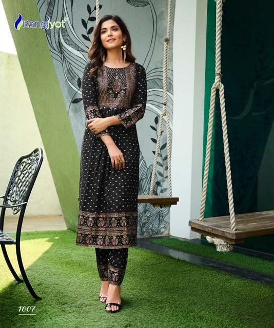 RANGJYOT-SAARVI-VOL-1-RAYON-PRINTED-KURTI-WITH-PANTS-SURAT-SUPPLIER-2