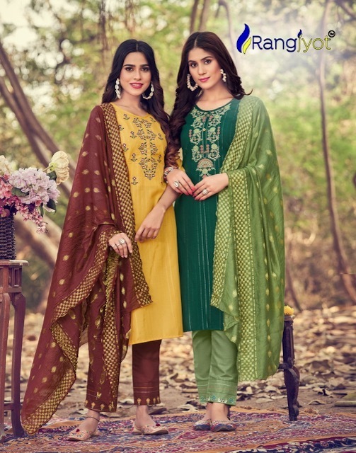 RANGJYOT-SAKSHI-KURTI-PANT-WITH-DUPATTA-WHOLESALER-SURAT-1