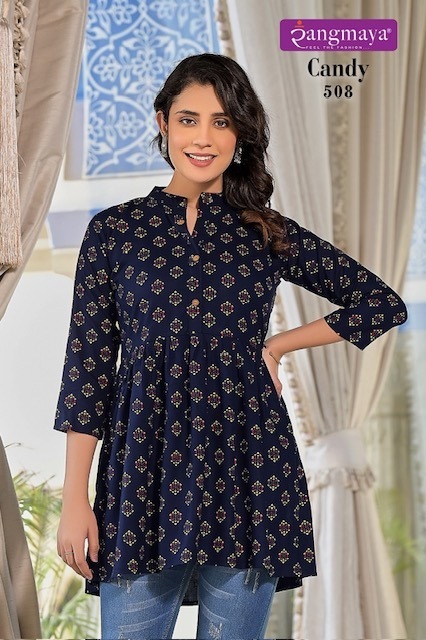RANGMAYA-CANDY-5-COTTON-SHORT-KURTI-DISTRIBUTOR-IN-SURAT-13