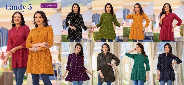 RANGMAYA-CANDY-5-COTTON-SHORT-KURTI-DISTRIBUTOR-IN-SURAT-14