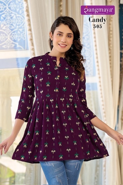 RANGMAYA-CANDY-5-COTTON-SHORT-KURTI-DISTRIBUTOR-IN-SURAT-8