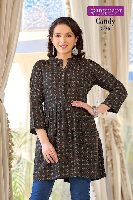 RANGMAYA-CANDY-5-COTTON-SHORT-KURTI-DISTRIBUTOR-IN-SURAT-9