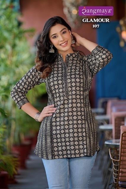 RANGMAYA-GLAMOUR-COTTON-PRINT-SHORT-KURTI-DISTRIBUTOR-IN-SURAT-2