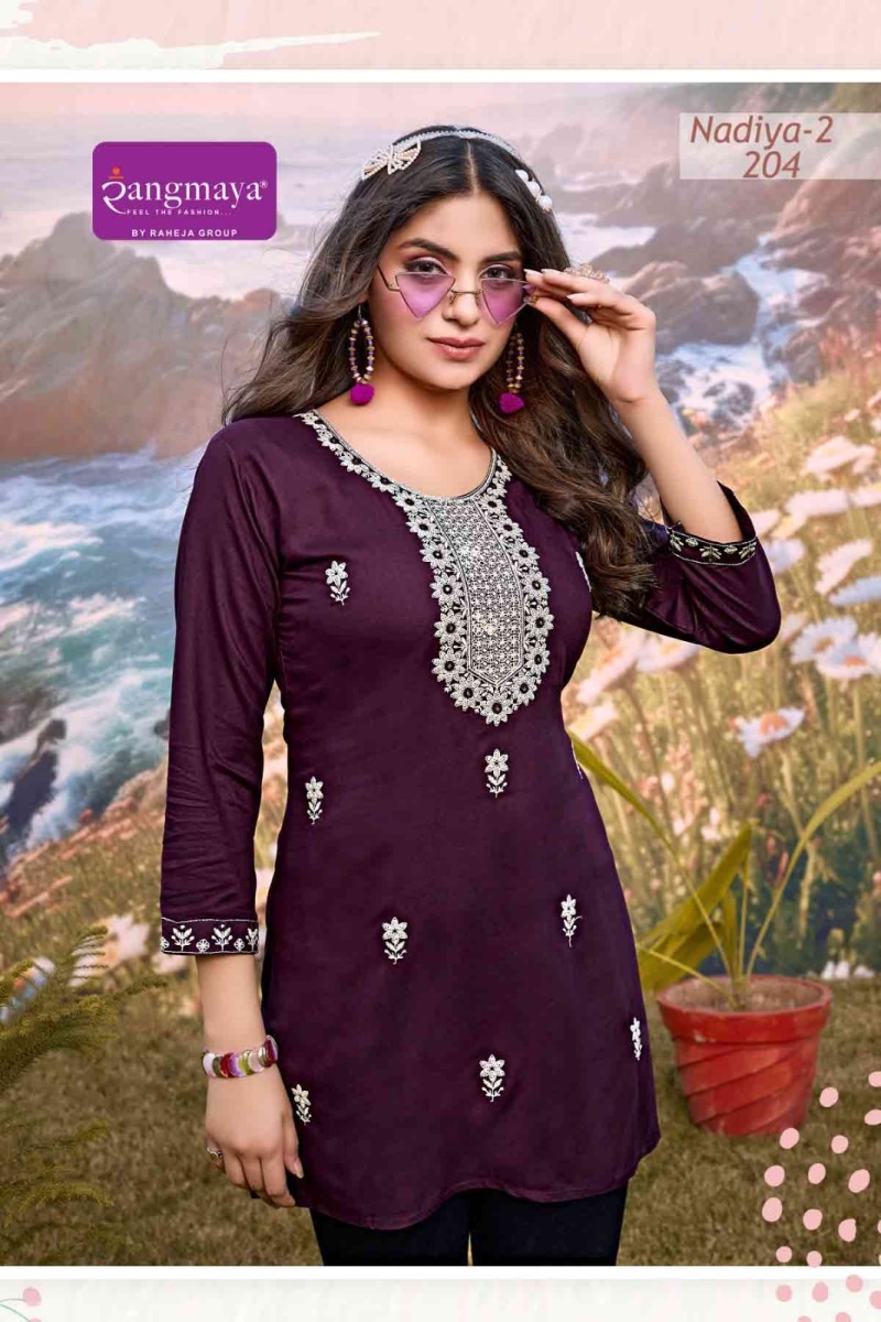 RANGMAYA-NADIYA-2-RAYON-SHORT-KURTI-WHOLESALER-IN-SURAT-2