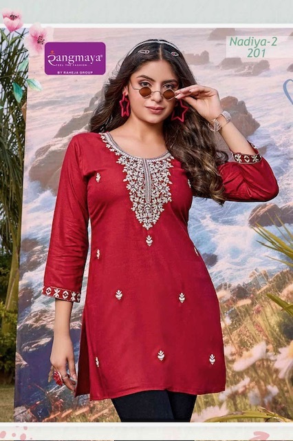 RANGMAYA-NADIYA-2-RAYON-SHORT-KURTI-WHOLESALER-IN-SURAT-8