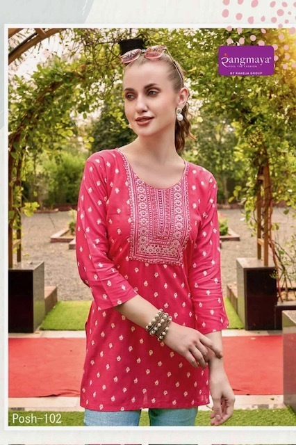 RANGMAYA-POSH-RAYON-SHORT-KURTI-WHOLESALER-IN-SURAT-7