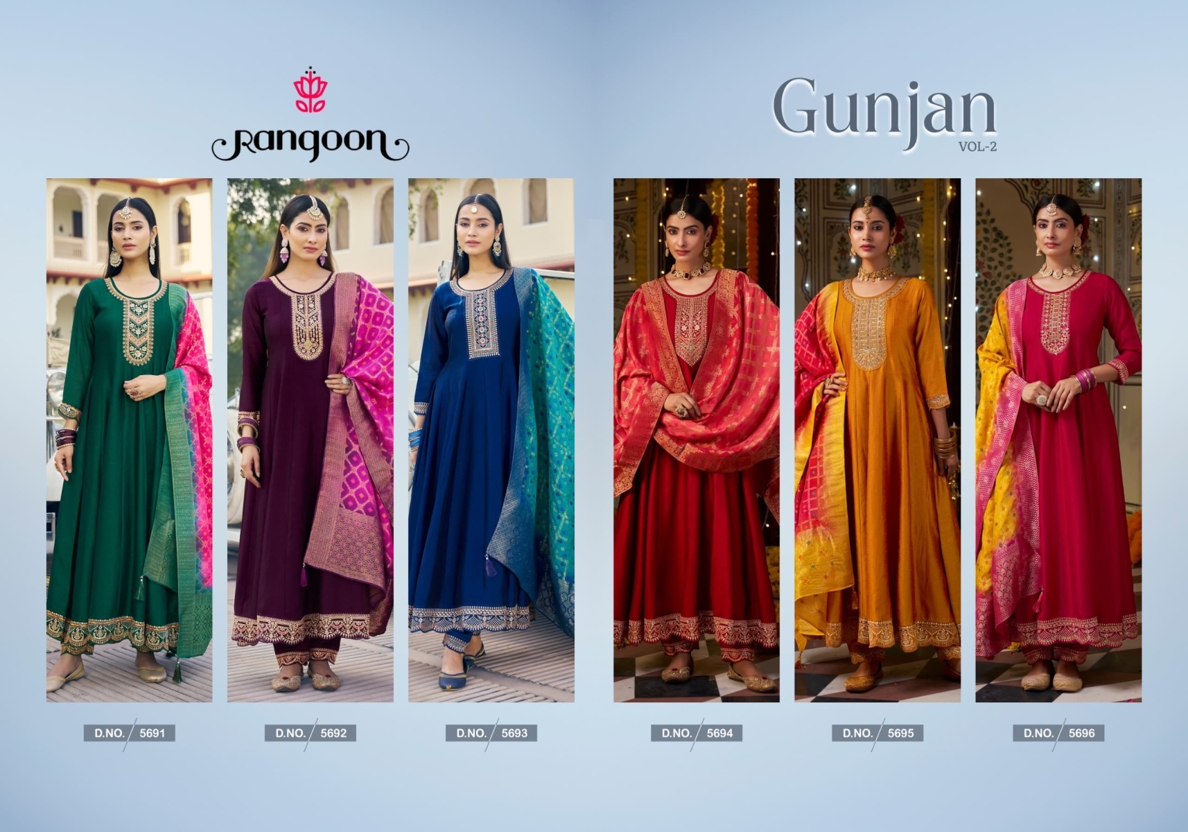 RANGOON-GUNJAN-VOL-2-SILK-ANARKALI-STYLE-READYMADE-KURTI-SUPPLIER-2