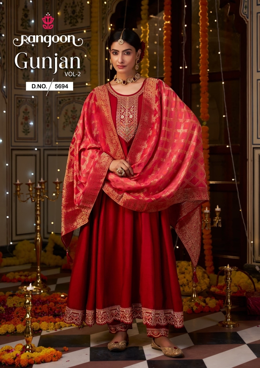 RANGOON-GUNJAN-VOL-2-SILK-ANARKALI-STYLE-READYMADE-KURTI-SUPPLIER-4