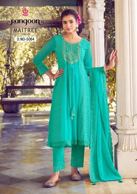 RANGOON-MAITREE-VOl-3-READYMADE-GEORGETTE-KURTI-SUPPLIER-IN-SURAT-8