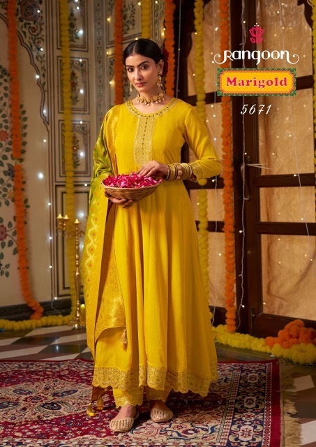 RANGOON-MARIGOLD-SILK-ANARKALI-STYLE-KURTI-SUPPLIER-4