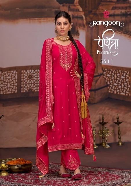 RANGOON-PAVITRA-VOL-2-FANCY-SILK-READYMADE-KURTI-WHOLESALER-IN-SURAT-1