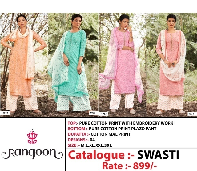 1_RANGOON-SWASTI-COTTON-EMBROIDERED-READYMADE-SUITS-AT-WHOLESALE-5