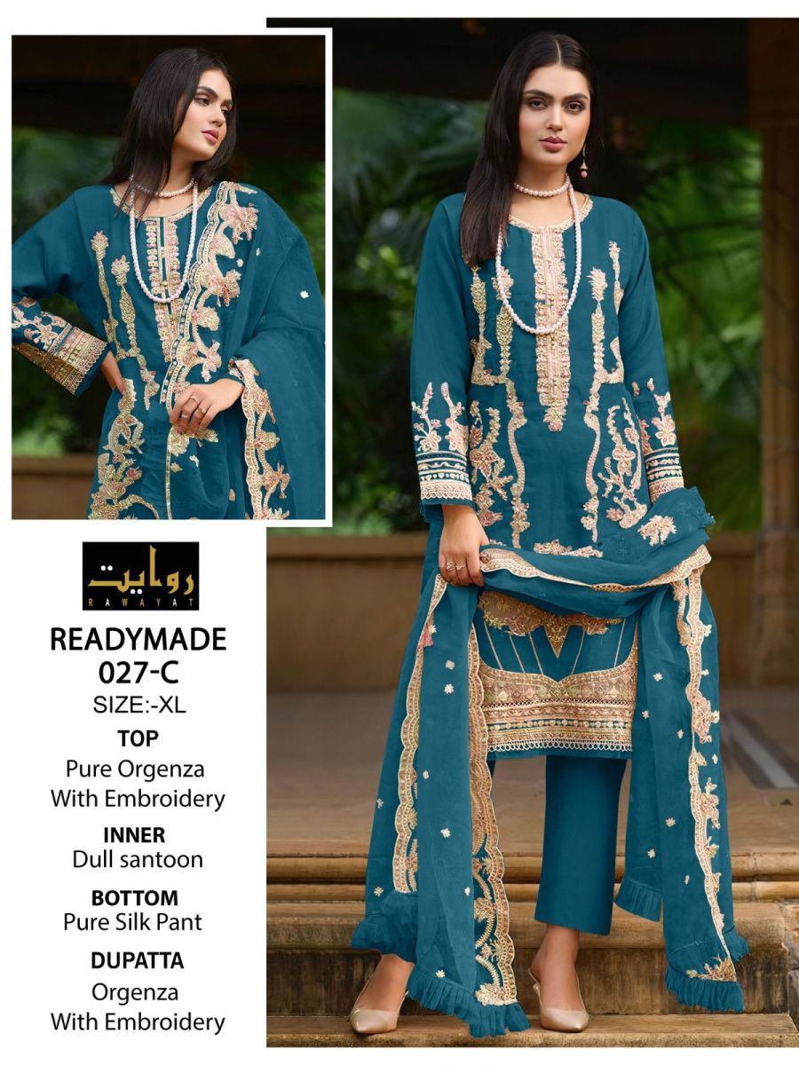 RAWAYAT-027-ORGANZA-EMBROIDERY-READYMADE-SUITS-WHOLESALER-4