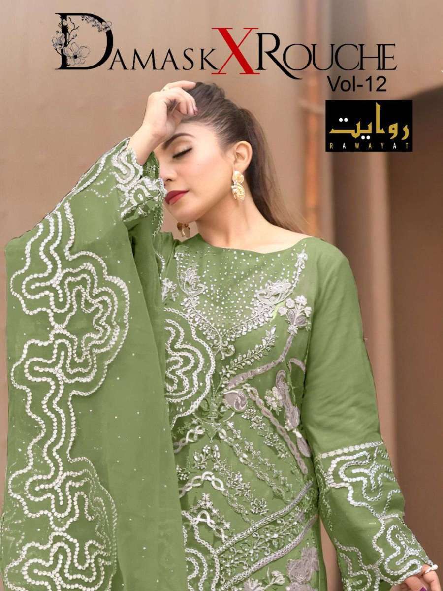 RAWAYAT-DAMASK-X-ROUCHE-VOL-12-FOUX-GEORGETTE-PAKISTANI-SUITS-WHOLESALER-1