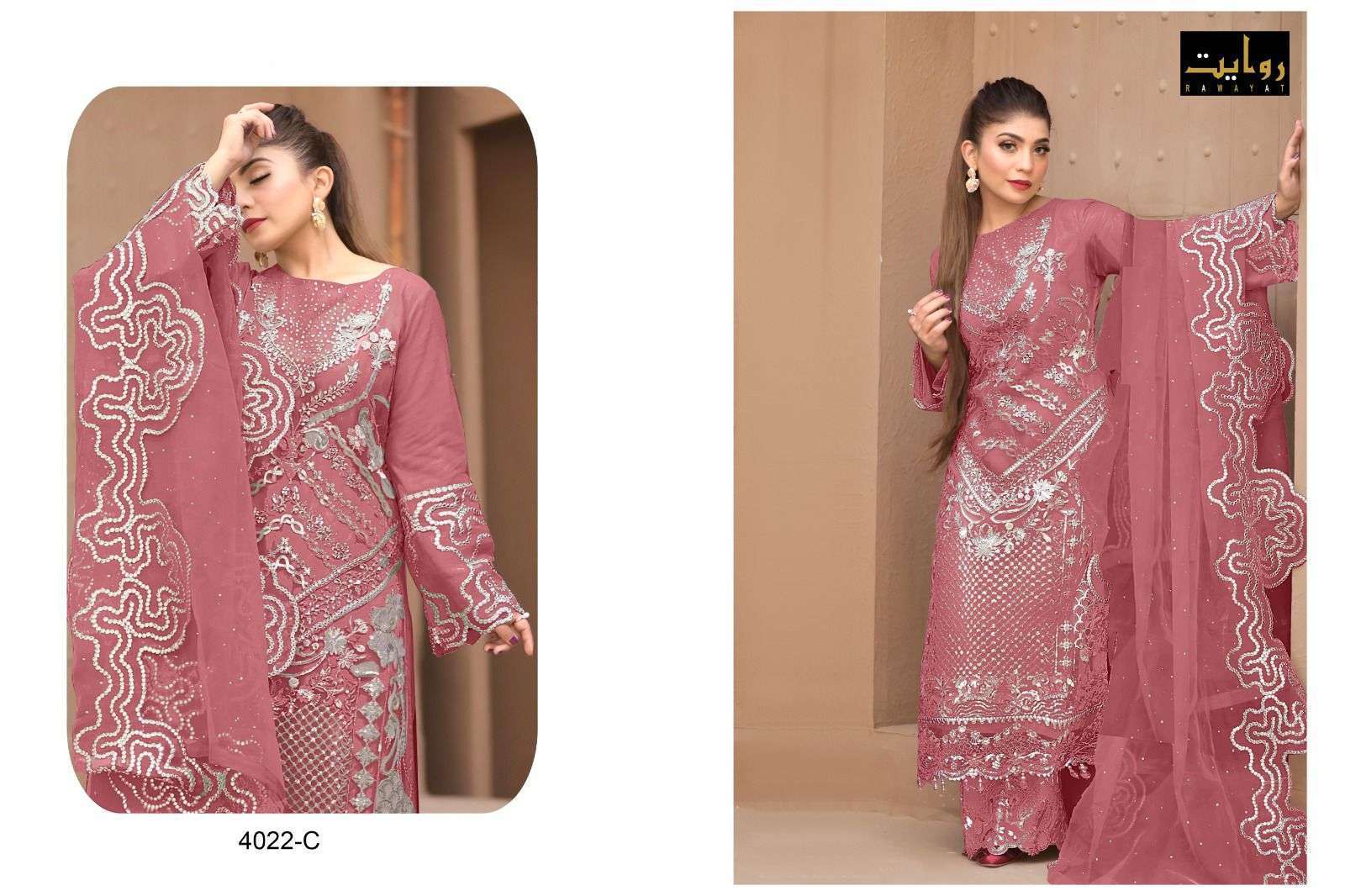 RAWAYAT-DAMASK-X-ROUCHE-VOL-12-FOUX-GEORGETTE-PAKISTANI-SUITS-WHOLESALER-2