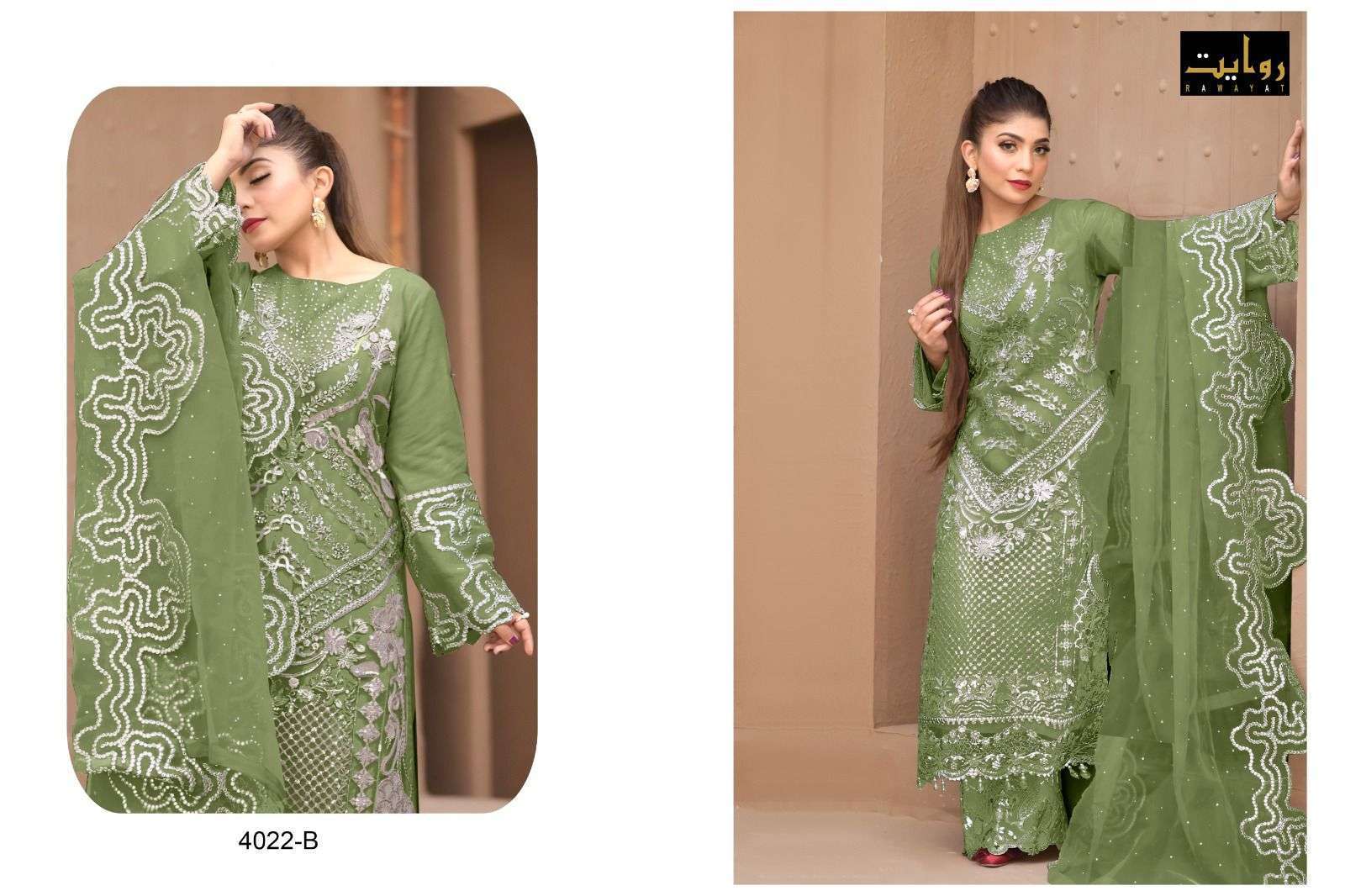 RAWAYAT-DAMASK-X-ROUCHE-VOL-12-FOUX-GEORGETTE-PAKISTANI-SUITS-WHOLESALER-3