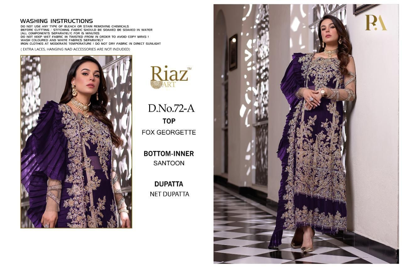RIAZ-ART-D.NO-72-A-TO-E-FOUX-GEORGETT-PAKISTANI-SUITS-AT-WHOLESALE-2