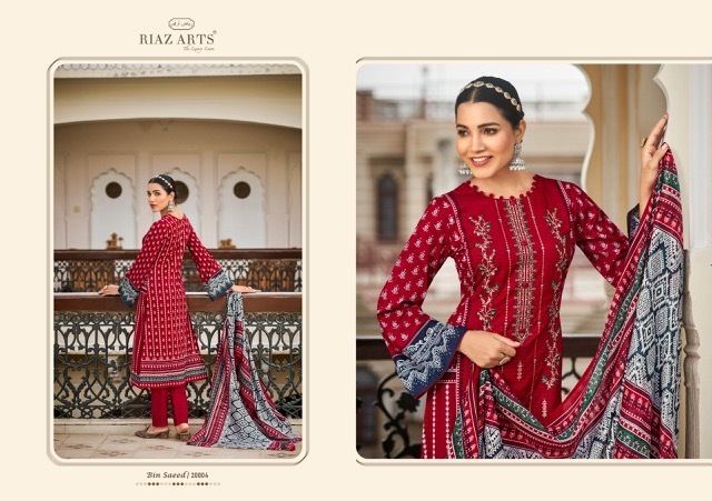 RIAZ-ARTS-BIN-SAEED-VOL-3-LAWN-PAKISTANI-SUITS-WHOLESALER-1