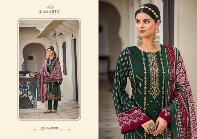 RIAZ-ARTS-BIN-SAEED-VOL-3-LAWN-PAKISTANI-SUITS-WHOLESALER-3