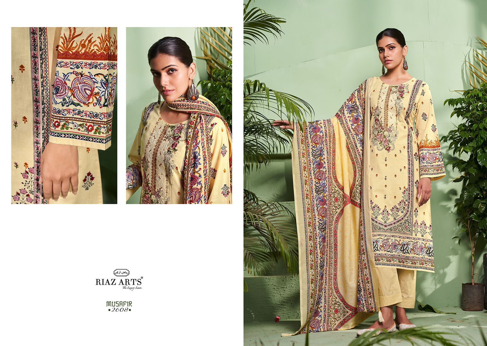 RIAZ-ARTS-MUSAFIR-VOL-2-KARACHI-LAWN-SALWAR-KAMEEZ-WHOLESALER-IN-SURAT-2