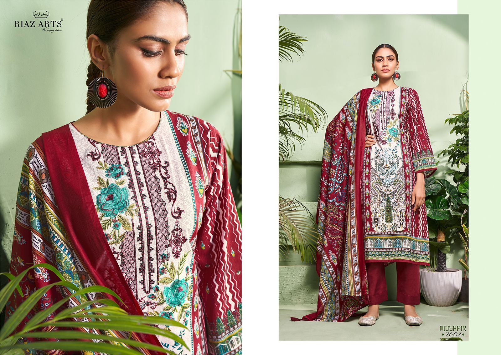 RIAZ-ARTS-MUSAFIR-VOL-2-KARACHI-LAWN-SALWAR-KAMEEZ-WHOLESALER-IN-SURAT-4