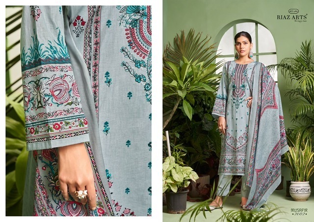 RIAZ-ARTS-MUSAFIR-VOL-2-KARACHI-LAWN-SALWAR-KAMEEZ-WHOLESALER-IN-SURAT-8