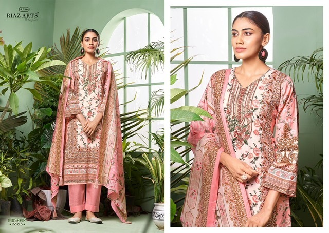 RIAZ-ARTS-MUSAFIR-VOL-2-KARACHI-LAWN-SALWAR-KAMEEZ-WHOLESALER-IN-SURAT-9