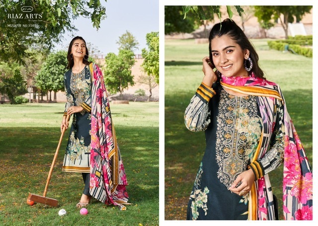 RIAZ-ARTS-MUSAFIR-VOL-8-KARACHI-LAWN-SALWAR-KAMEEZ-WHOLESALER-IN-SURAT-7