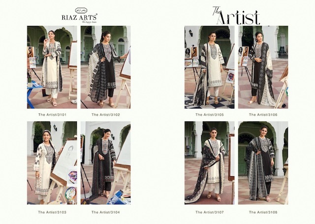 RIAZ-ARTS-THE-ARTIST-KARACHI-LAWN-EMBROIDERY-SALWAR-SUIT-WHOLESALER-IN-SURAT-12