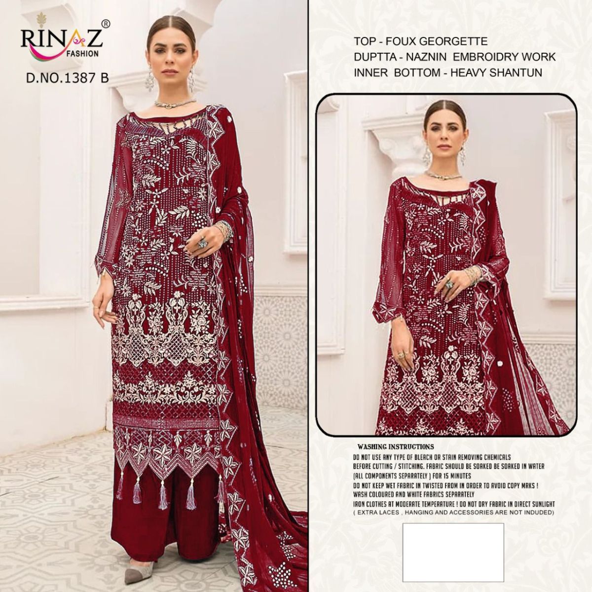 RINAZ-FASHION-1387-FOX-GEORGETTE-SALWAR-KAMEEZ-WHOLESALER-SURAT-3