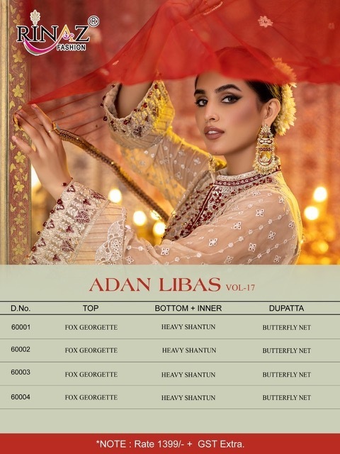 RINAZ-FASHION-ADAN-LIBAS-VOL-17-FOUX-GEORGETTE-PAKISTANI-SUITS-WHOLESALE-1