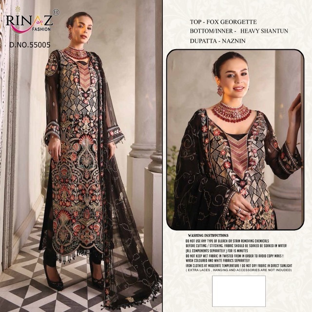 RINAZ-FASHION-MARYAMS-GOLD-VOL-21-FOUX-GEORGETTE-PAKISTANI-SUITS-SURAT-4