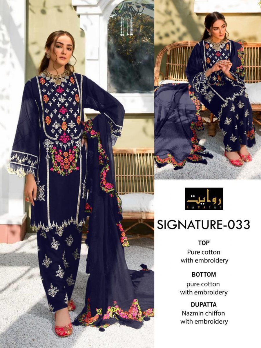 RIWAYAT-SIGNATURE-D.NO-033-PAKISTANI-SUITS-WHOLESALER-3