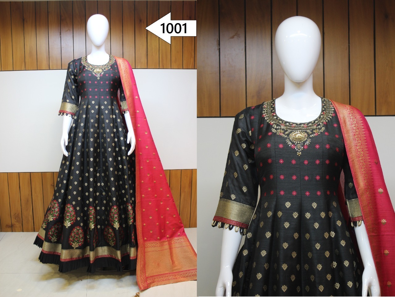 RUDRAKSH-1001-TO-1002-SERIES-GOWN-WITH-PRINTED-DUPATTA-FESTIVAL-COLLECTION-6
