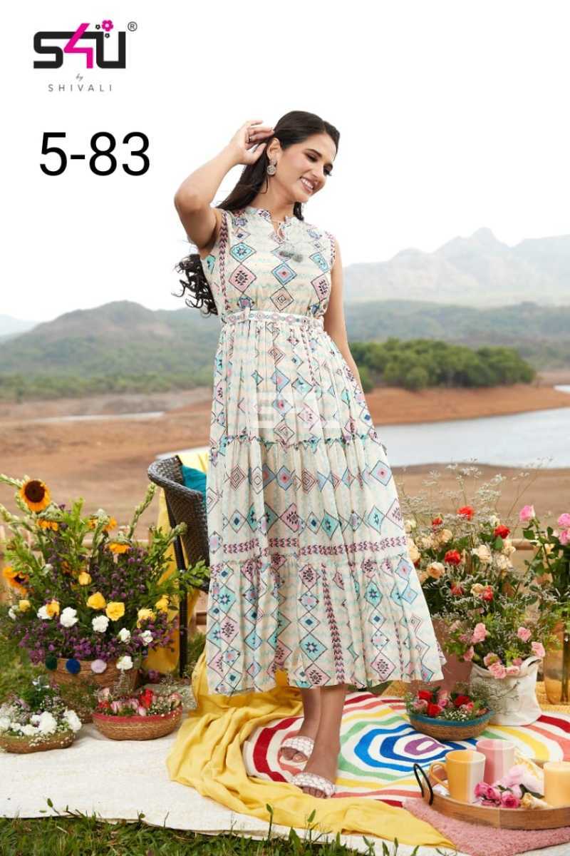 S4U-5-83-DESIGNER-GOWN-STYLE-KURTS-WHOLESALER-SURAT