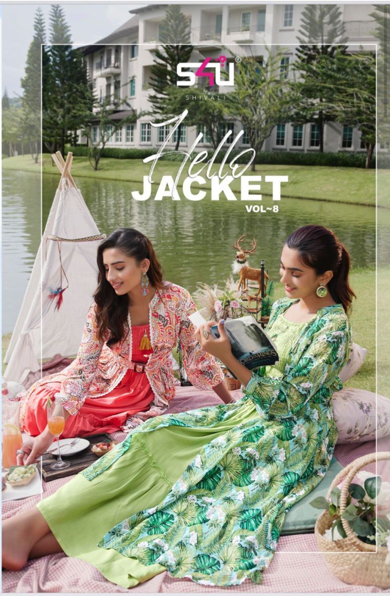 S4U-HELLO-JACKET-VOL-8-KURTI-WITH-GEORGETTE-JACKETS-WHOLESALER-SURAT-1