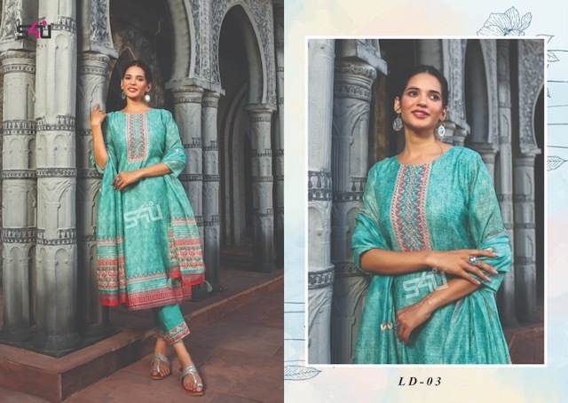 S4U-LOVE-FOR-DUPATTA-HANDWORK-KURTI-PANT-WITH-DUPATTA-WHOLESALER-SURAT-4
