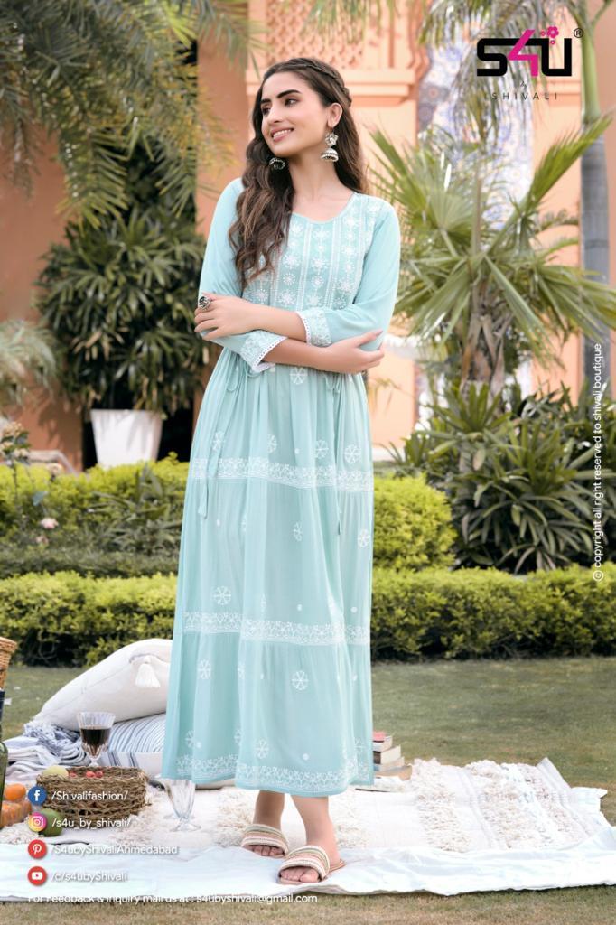 4U-LUCKHNOWI-VISCOSE-RAYON-ANKLE-LENGTH-GOWN-LATEST-CATALOGUE-5