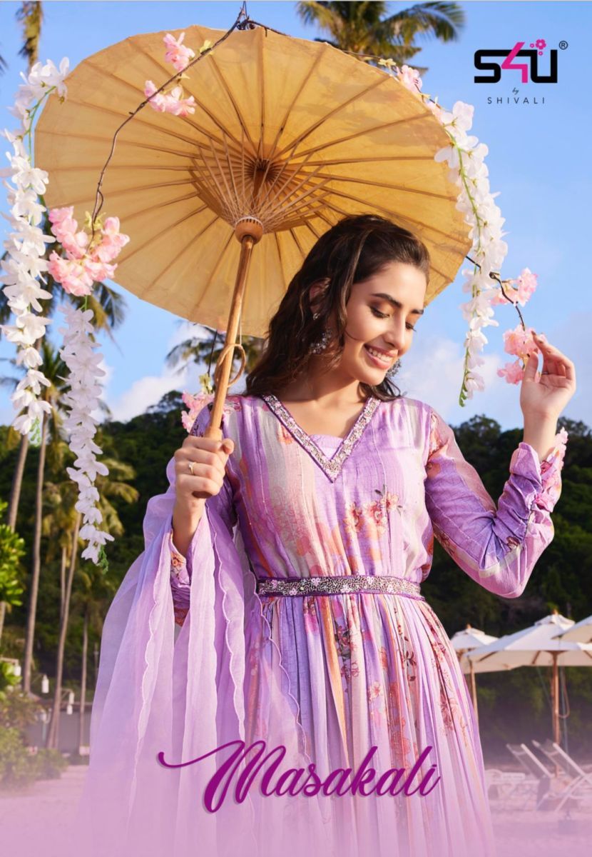 S4U-MASAKALI-VOL-1-MUSLIN-HANDWORK-ANARKALI-GOWN-BELT-WITH-DUPATTA-SET-WHOLESALER-1