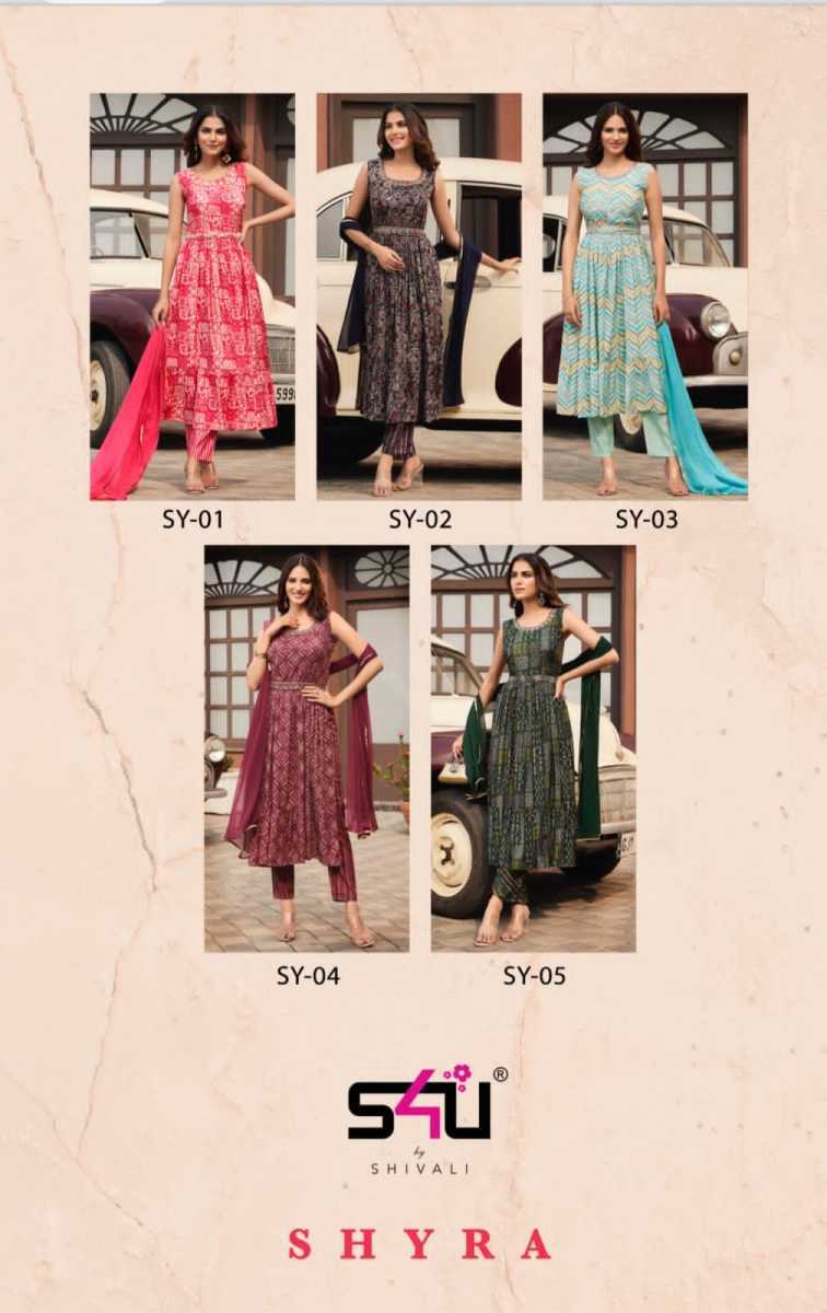 S4U-SHYRA-MODAL-SILK-NYRA-CUT-READYMADE-KURTI-PANT-WITH-DUPATTA-WHOLESALER-7