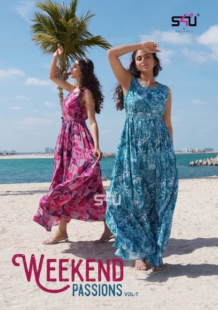 S4U-WEEKEND-PASSIONS-VOL-7-RAYON-PRINTED-LONG-GOWNS-SUPPPLIER-SURAT-1