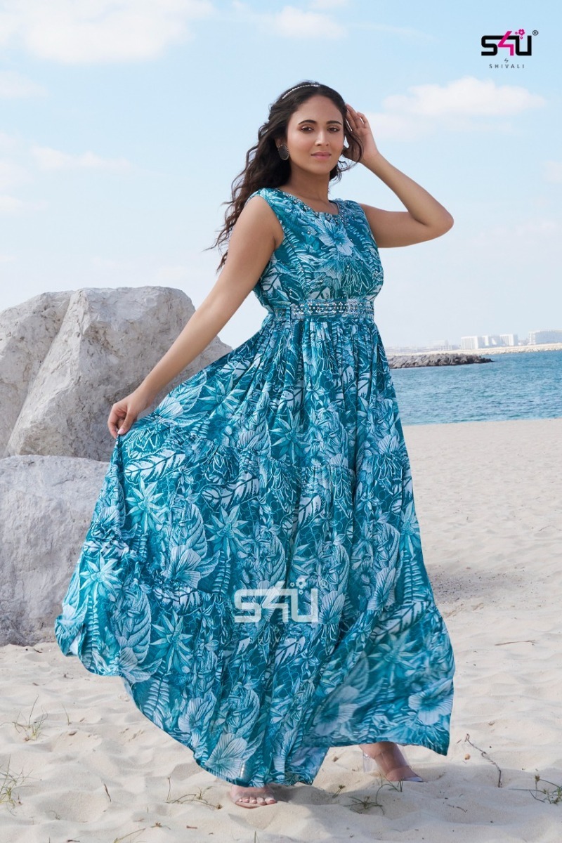 S4U-WEEKEND-PASSIONS-VOL-7-RAYON-PRINTED-LONG-GOWNS-SUPPPLIER-SURAT-4