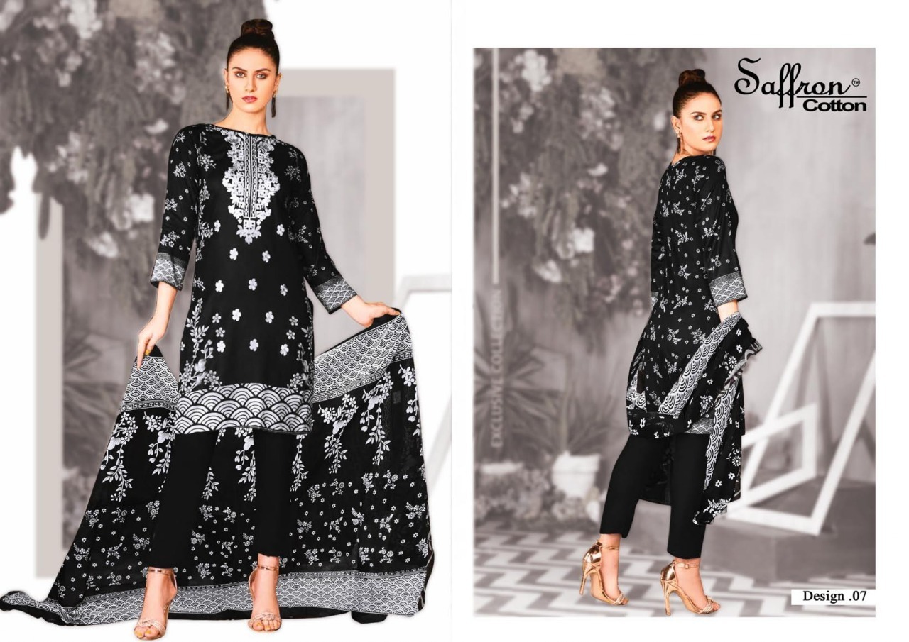 SAFFRON-COTTON-BLACK-WHITE-PRINTED-COLLECTION-LATEST-CATALOGUE-8