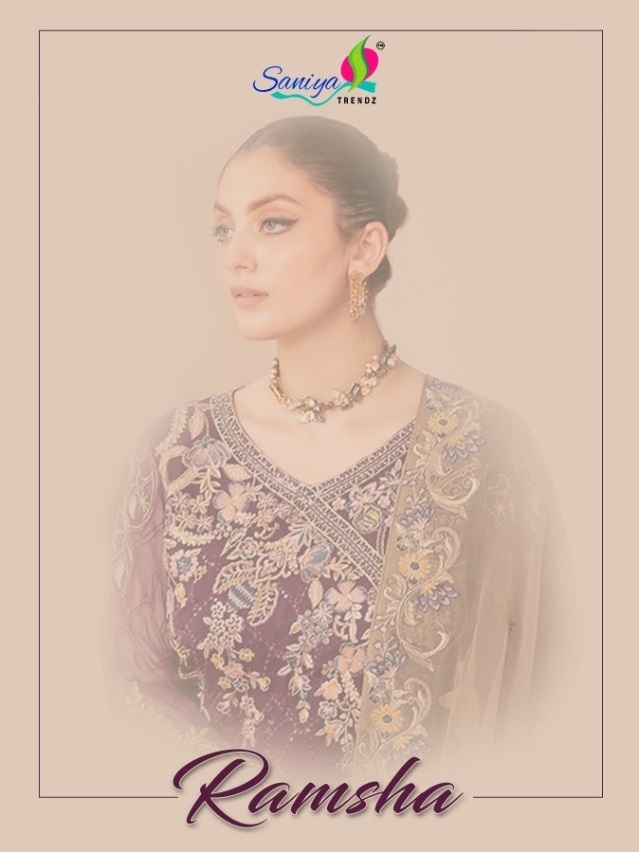 SANIYA-TRENDZ-RAMSHA-GEORGETTE-EMBROIDERY-PAKISTANI-SUITS-WHOLESALE-1