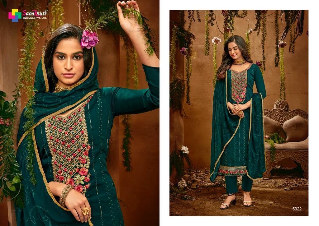 SANSKRUTI-HERITAGE-5018-5023-SERIES-PURE-JAM-SILK-EMBROIDERY-SUITS-1