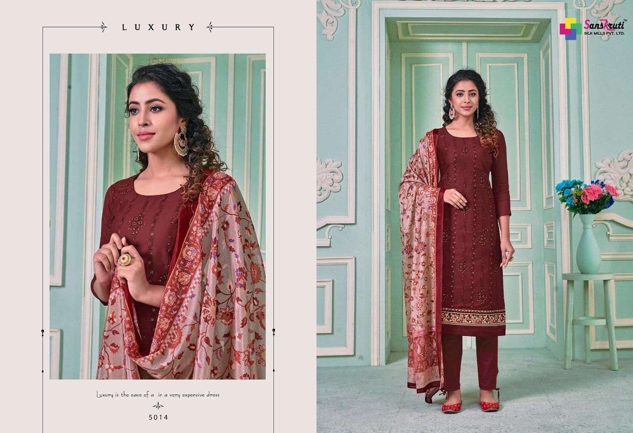 SANSKRUTI-SAFRON-JAM-SILK-HEAVY-EMBROIDERED-SUITS-AT-WHOLESALE-1