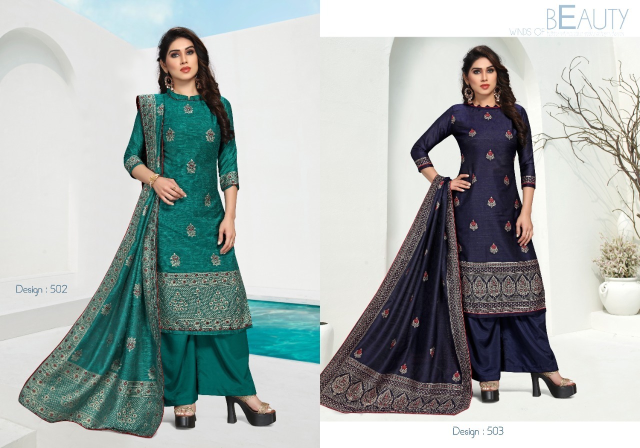 SARA-TRENDZ-GULIKA-D.NO-501-TO-506-SALWAR-KAMEEZ-LATEST-COLLECTION-5