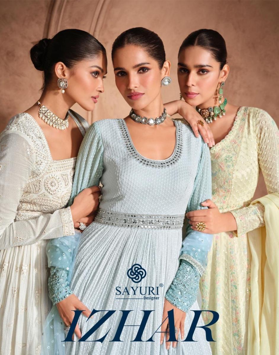 SAYURI-DESIGNER-IZHAAR-REAL-GEORGETTE-SUITS-WHOLESALER-IN-SURAT-7